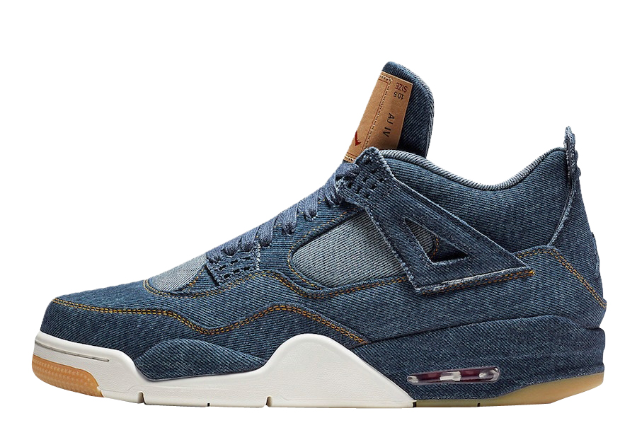 Levi's x Air Jordan 4 Blue Denim