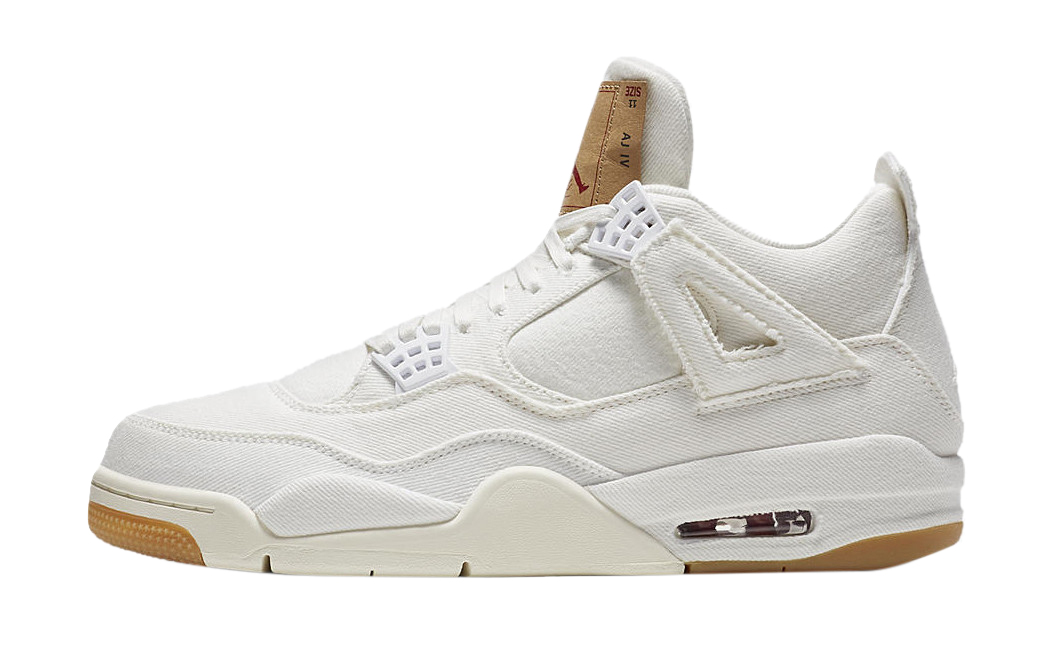 Levi's x Air Jordan 4 White Denim