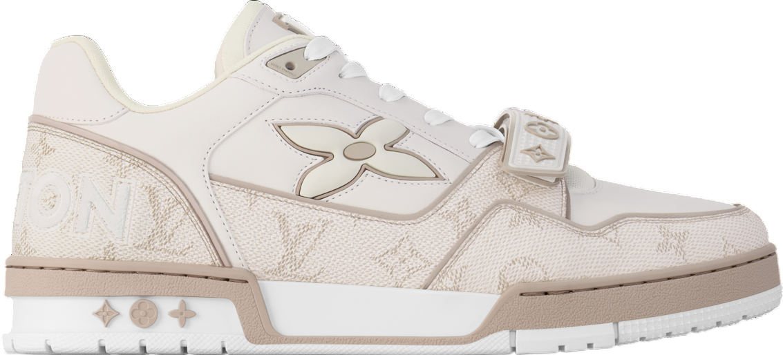 アンちゃん LOUIS VUITTON LVトレイナー ベージュ メッ7 アンちゃん様