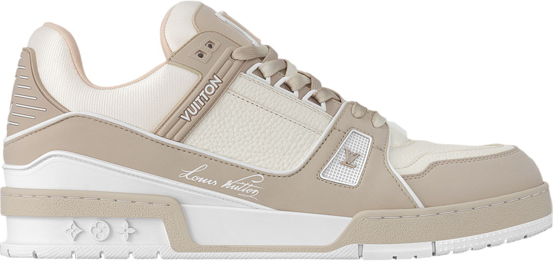 Louis Vuitton LV Trainer Beige / Bicolor - Oct 2024 - 1ADHD9