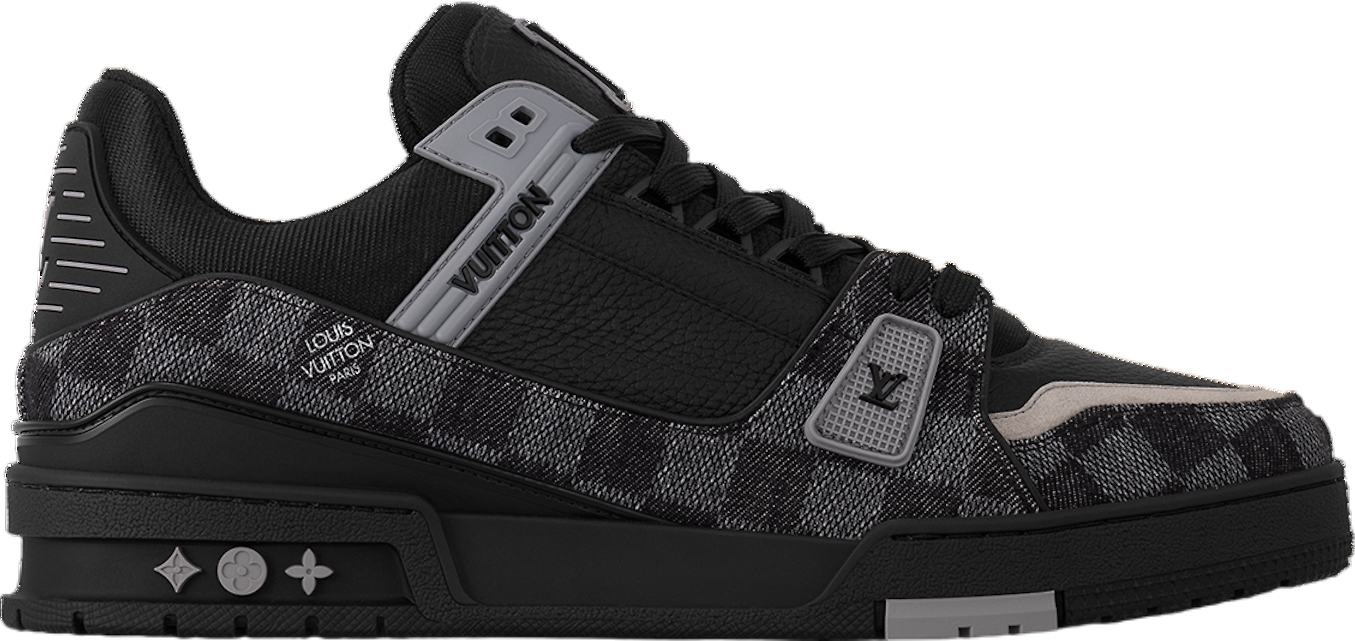 Louis Vuitton LV Trainer Maxi White / Grey - Aug 2024 Louis Vuitton LV Trainer Maxi White / Grey - Aug 2024