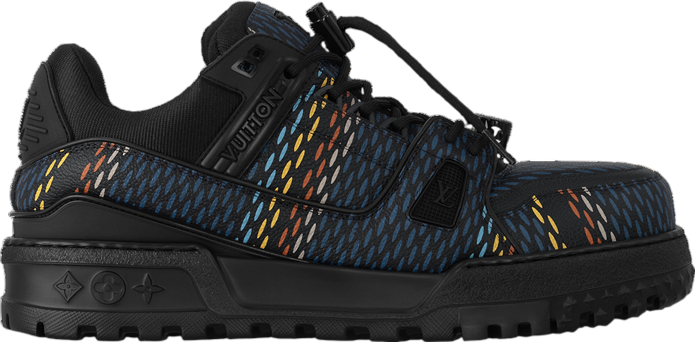 Louis Vuitton LV Trainer Maxi Black / Multi - Aug 2024 - 1ACR0U