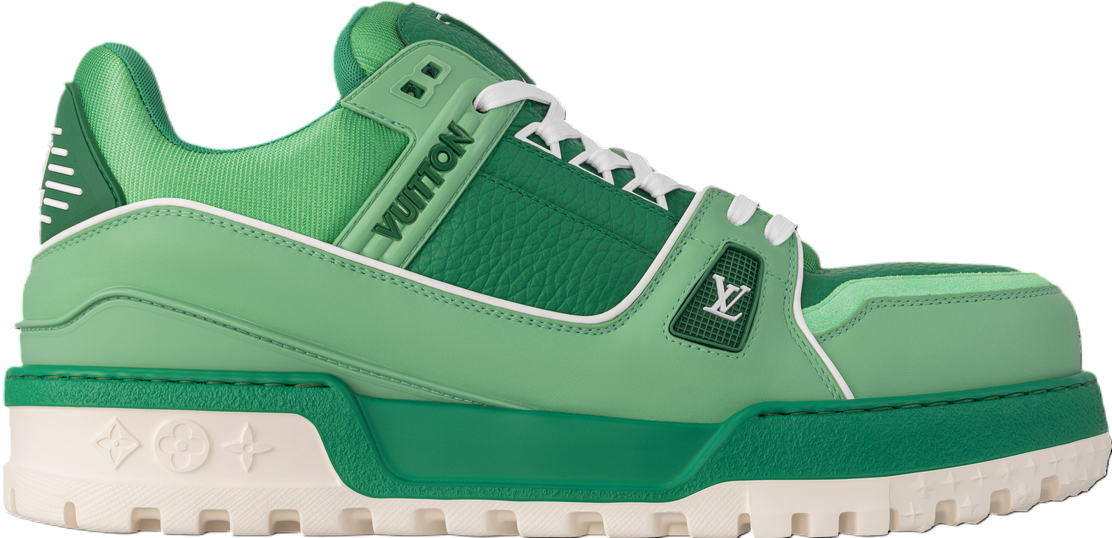 Louis Vuitton LV Trainer Maxi Green - Oct 2024 - 1ADHFU