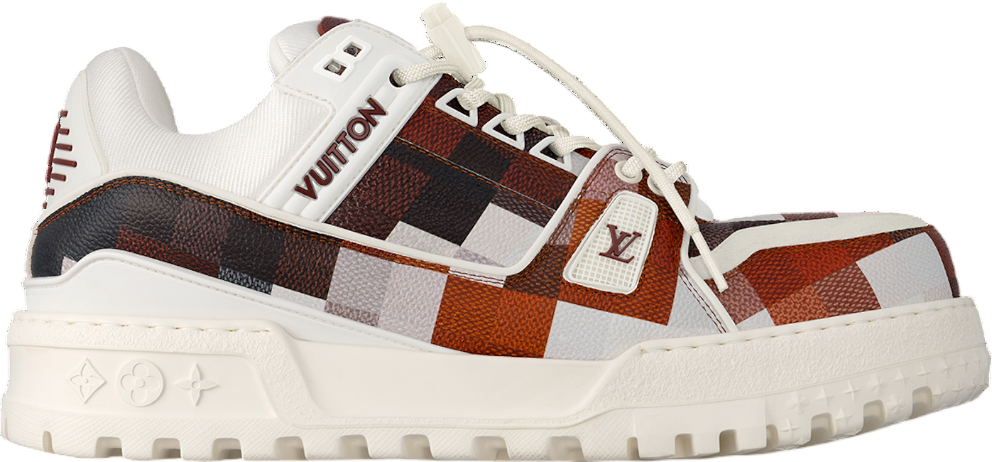 Louis Vuitton スニーカー ホワイト/ブラウン LV Trainer Sneaker - Men - Shoes | LOUIS VUITTON ®