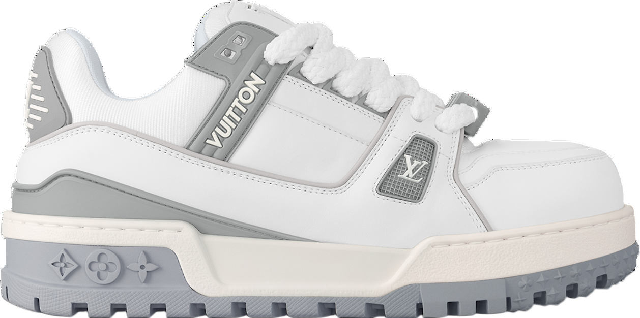 LOUIS VUITTON スニーカー EUR 7 ホワイト/シルバー louis-vuitton--