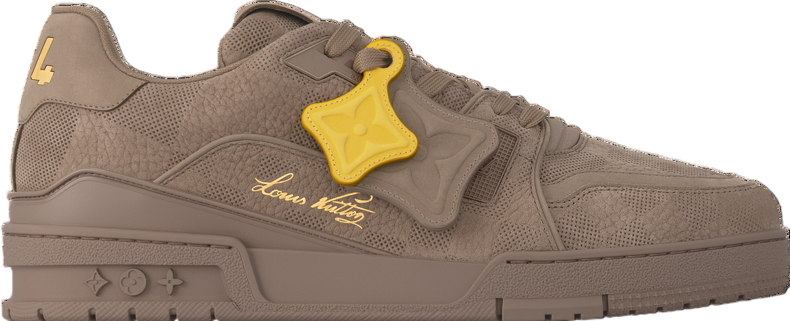 Louis Vuitton LV Trainer Taupe - Feb 2025 - 1AH618 - KicksOnFire.com
