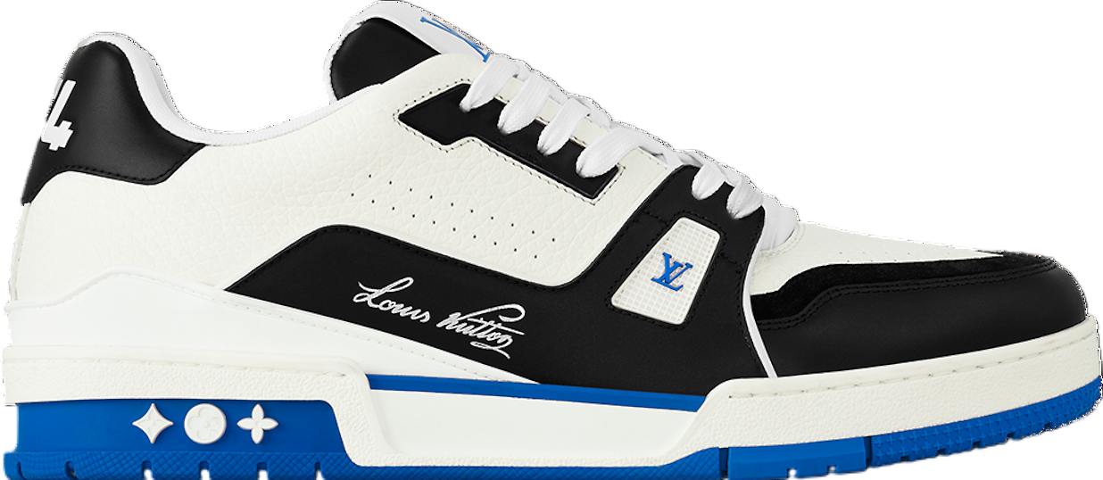 Louis Vuitton LV Trainer WMNS Blue / Black / White - Sep Louis Vuitton LV Trainer WMNS Blue / Black / White - Sep