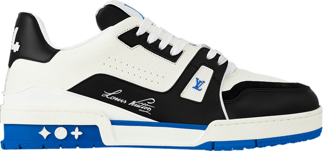 Louis Vuitton LV Trainer WMNS Blue / Black / White - Sep Louis Vuitton LV Trainer WMNS Blue / Black / White - Sep