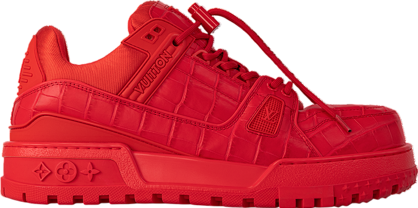 LOUIS VITTON マキシ トレーナー ファレル Louis Vuitton x Pharrell Williams LV Trainer Maxi Red