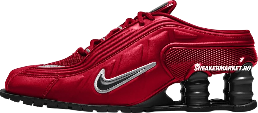 Martine Rose x Nike Shox MR4 Metallic Platinum - Sep 2025