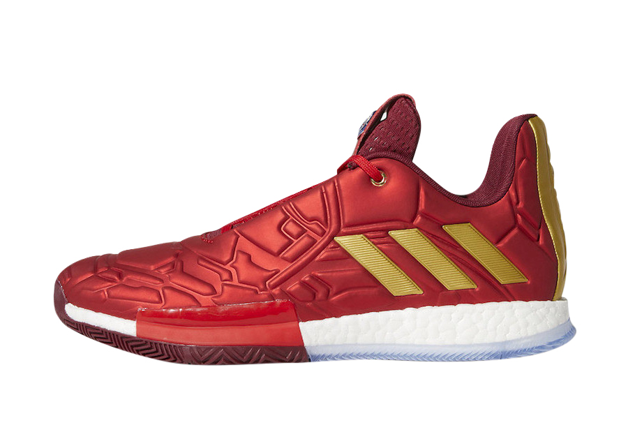 Marvel x adidas Harden Vol 3 Iron Man