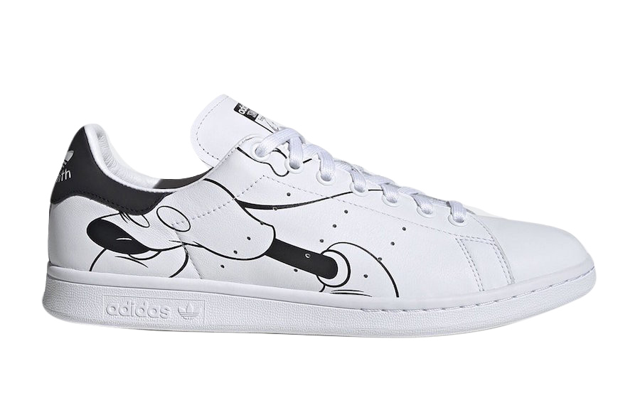 Mickey Mouse x adidas Stan Smith White Black