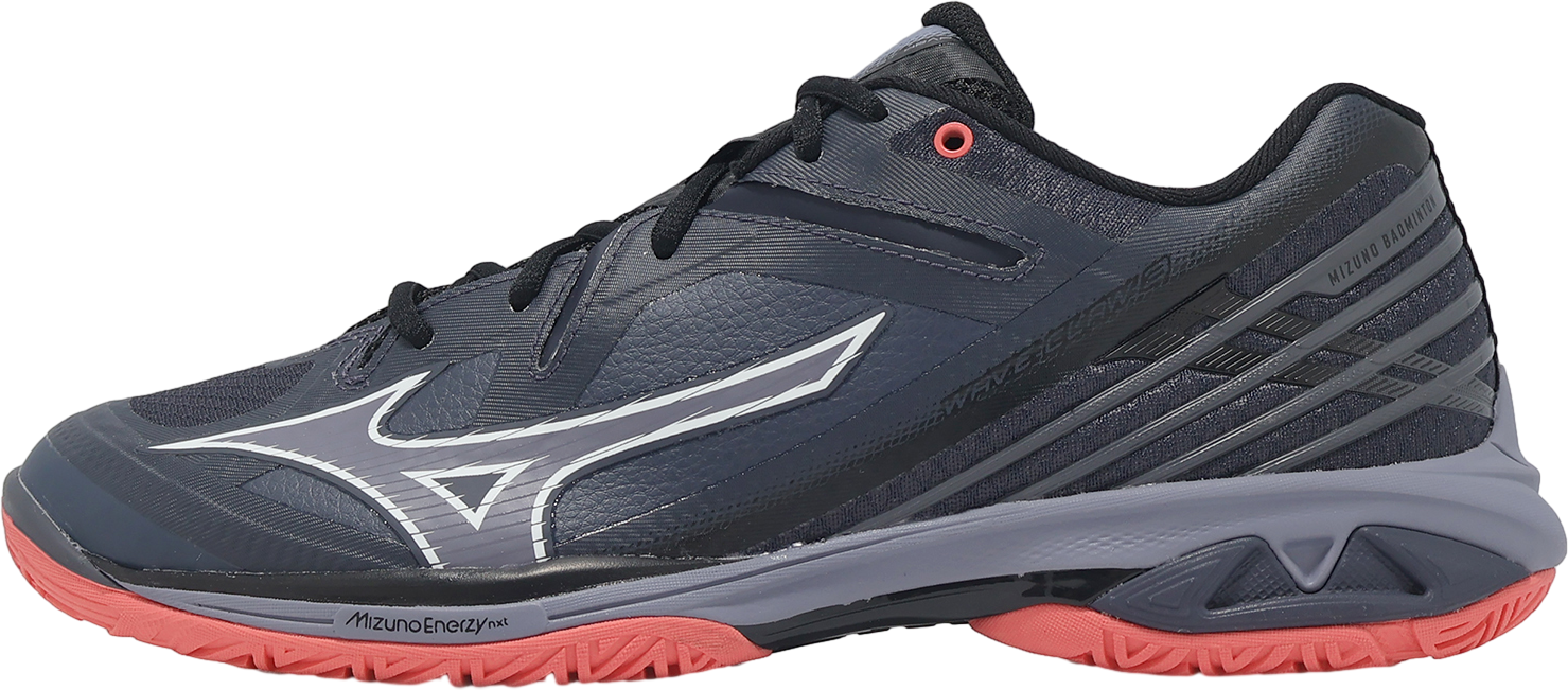 Mizuno Wave Claw 3 Wide Grey / Red - Jul 2025 - 71GA244336