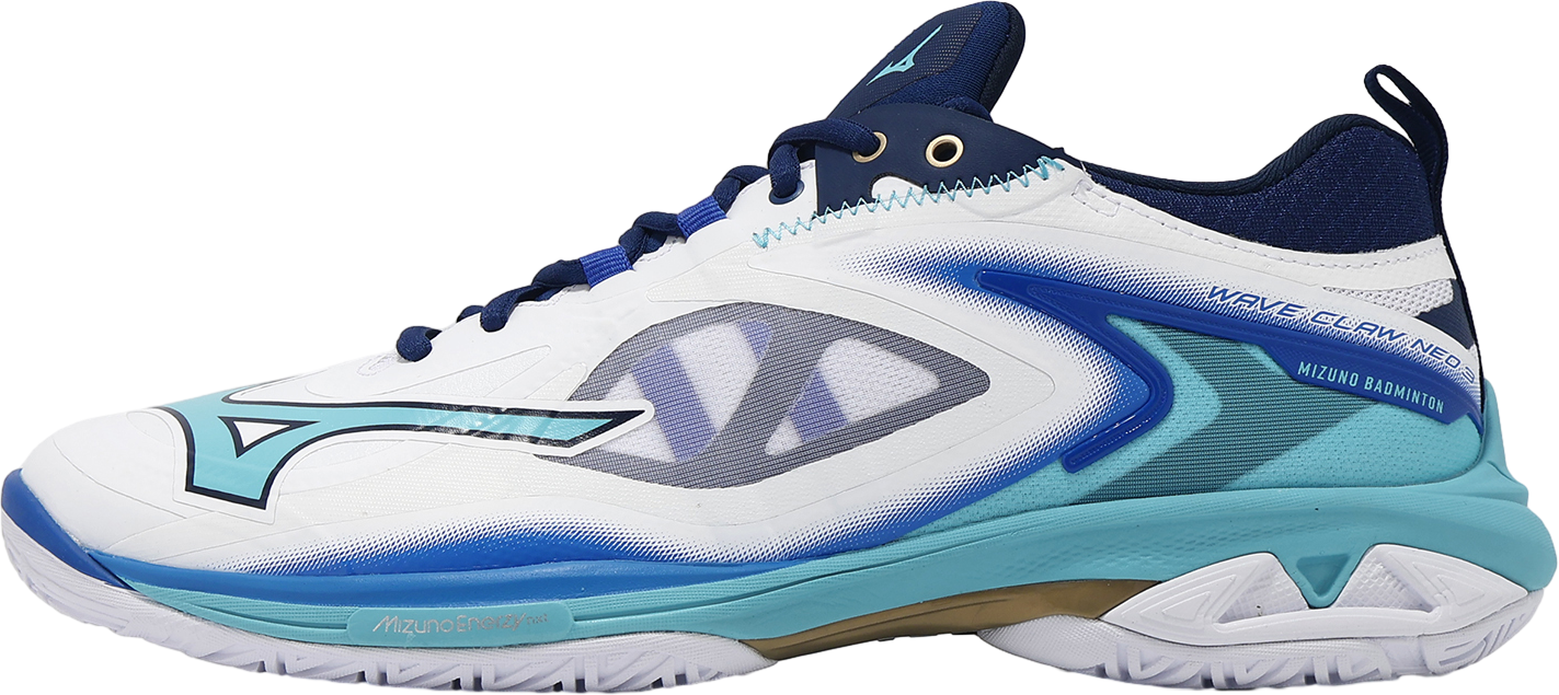 Mizuno Wave Claw Neo 3 Wide White / Blue - Jun 2024