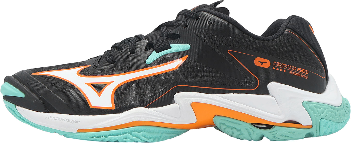 Mizuno Wave Lightning Z8 Black / Orange - Jun 2025