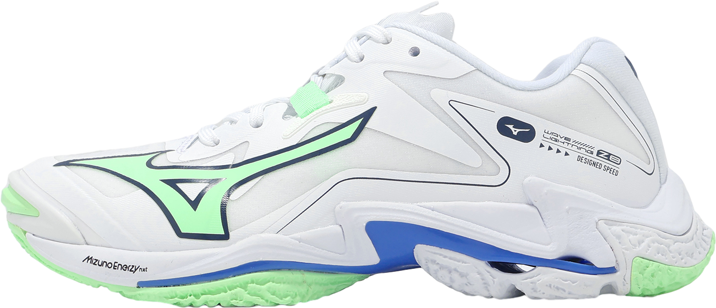 イレーザ Mizuno Wave Lightning Z8 White / Pink - Feb 2025