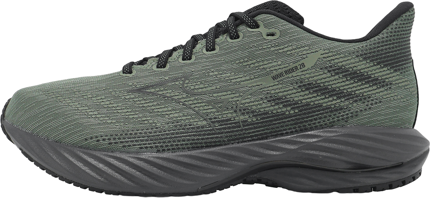 Mizuno Wave Rider 28 Super Wide Beige / Green - Feb 2025