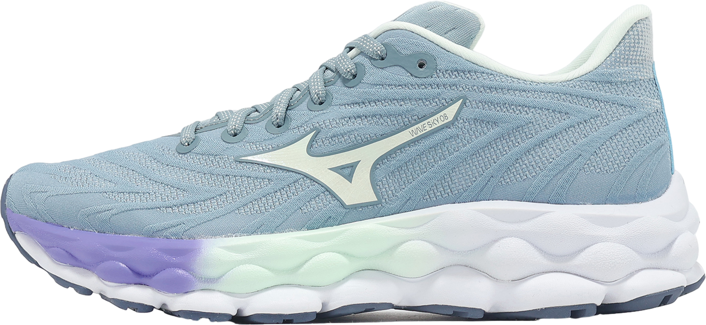 Mizuno Wave Sky 8 Navy / White - Jul 2024 - J1GD240225