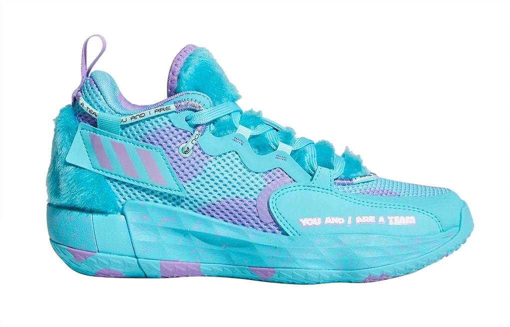 Monsters Inc. x adidas Dame 7 EXTPLY Sulley