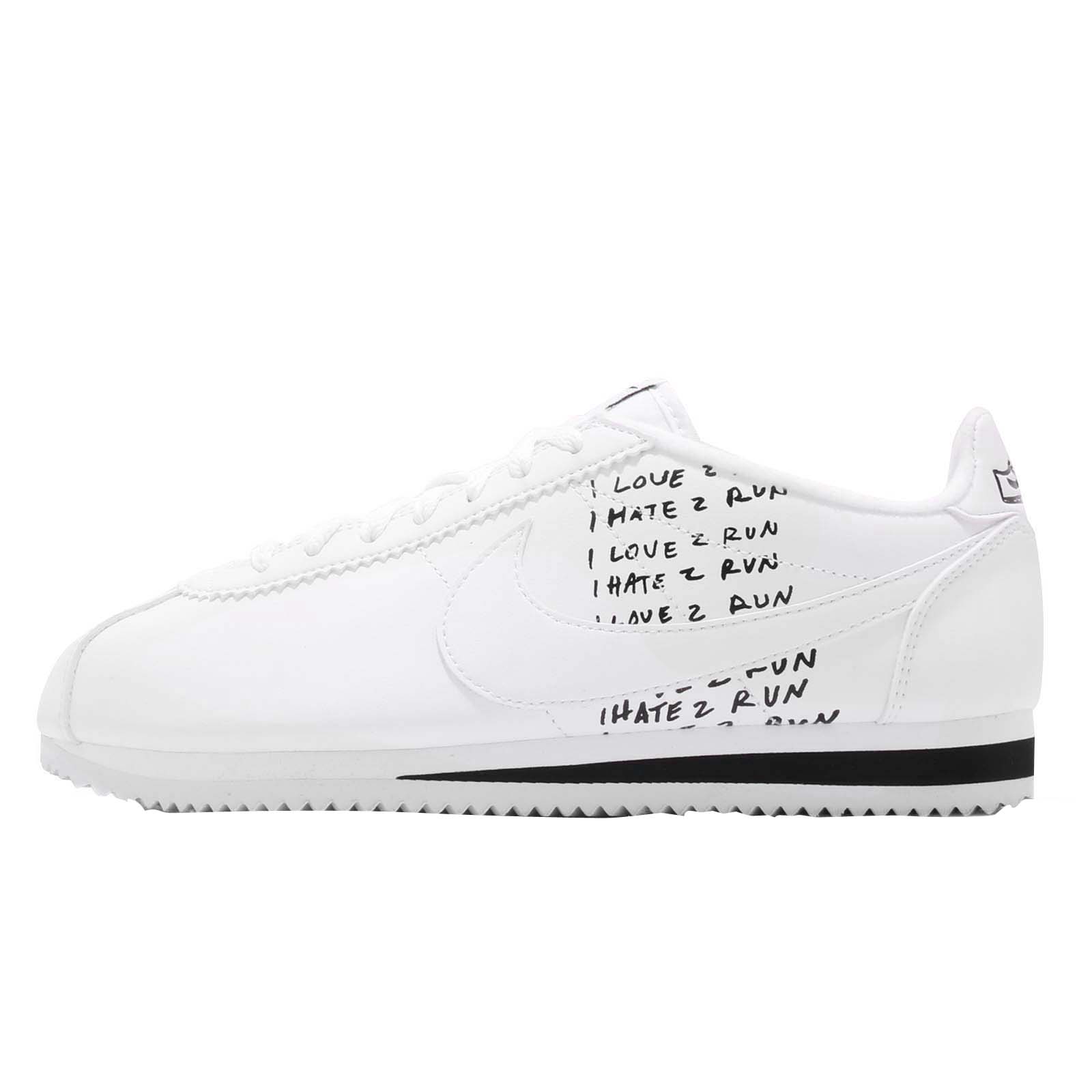 Nathan Bell x Nike Classic Cortez White Black