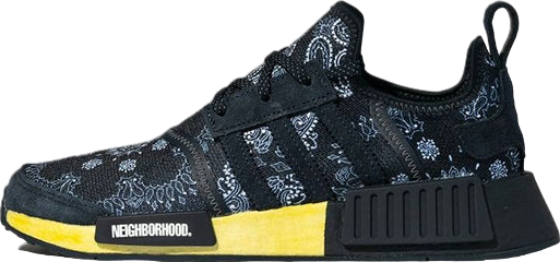 Neighborhood x Adidas NMD R1 Paisley Navy