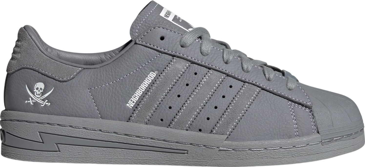 Neighborhood x adidas Superstar Cement Grey