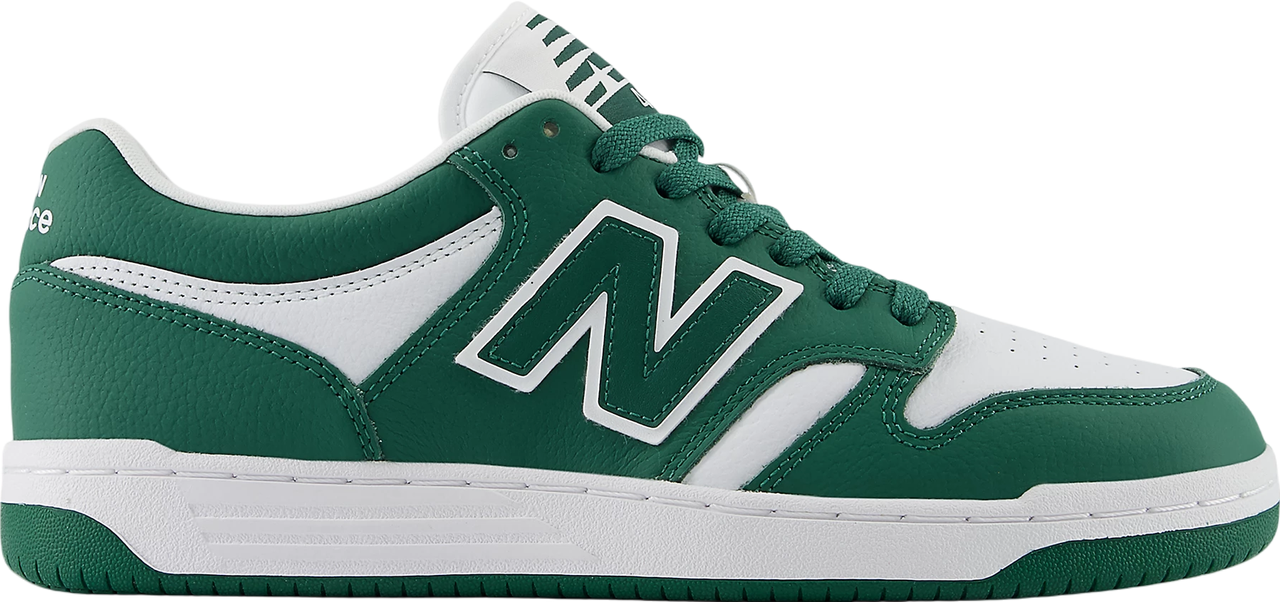 New Balance 480 Team Forest Green / White