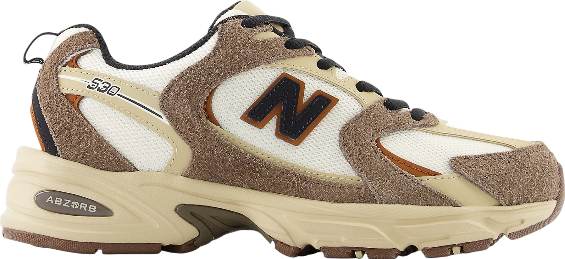 New Balance 530 Dark Mushroom/ BROWN BEIGE MR530SNC SIZE 9.5 New Balance 530  main image 3