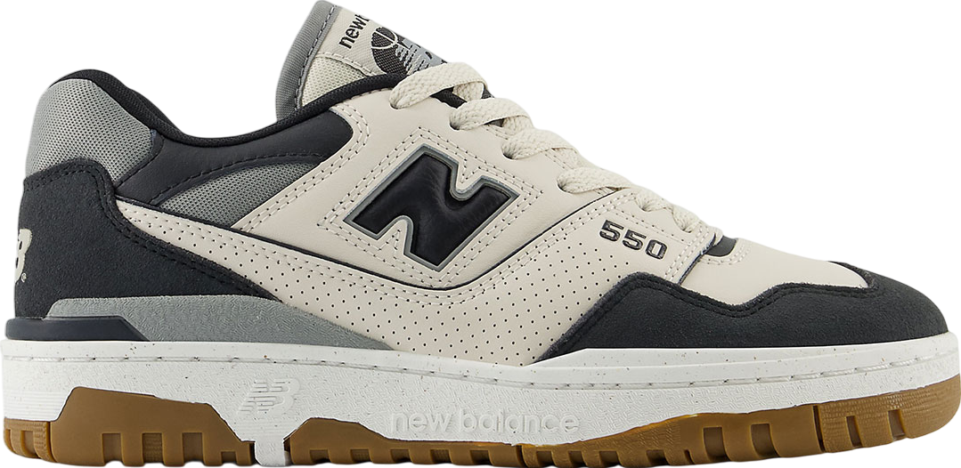New balance ☆ BBW550JB ‘Grey×Black’ New Balance 550 White Black Grey Womens | BBW550JB | Laced