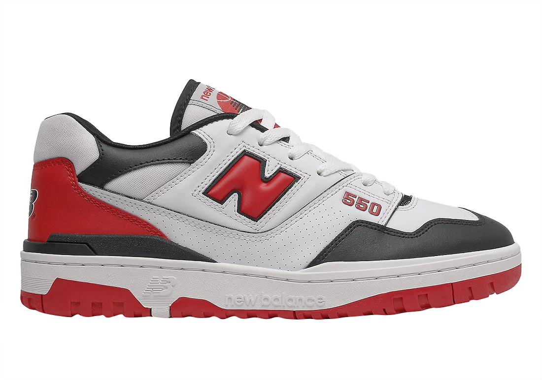 New Balance 550 Burnt Orange Size 10 Mens White Casual Shoes