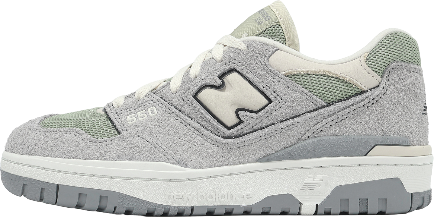 国内配送 New Balance BBW550 BI GRAY /GREEN New Balance 550 WMNS Grey / Green - Apr 2024 - BBW550ARB