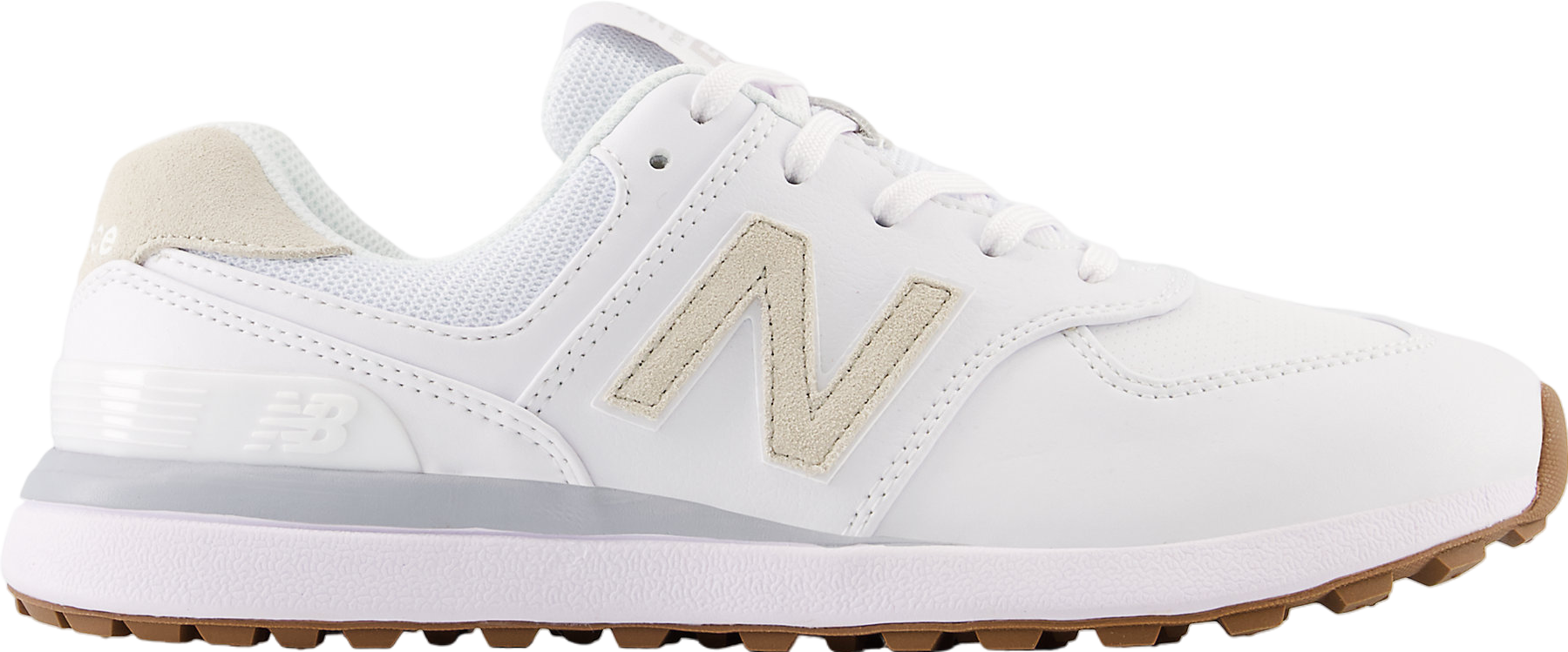 New Balance 574 Greens V2 WMNS White Jun 2024 WG574WT KicksOnFire