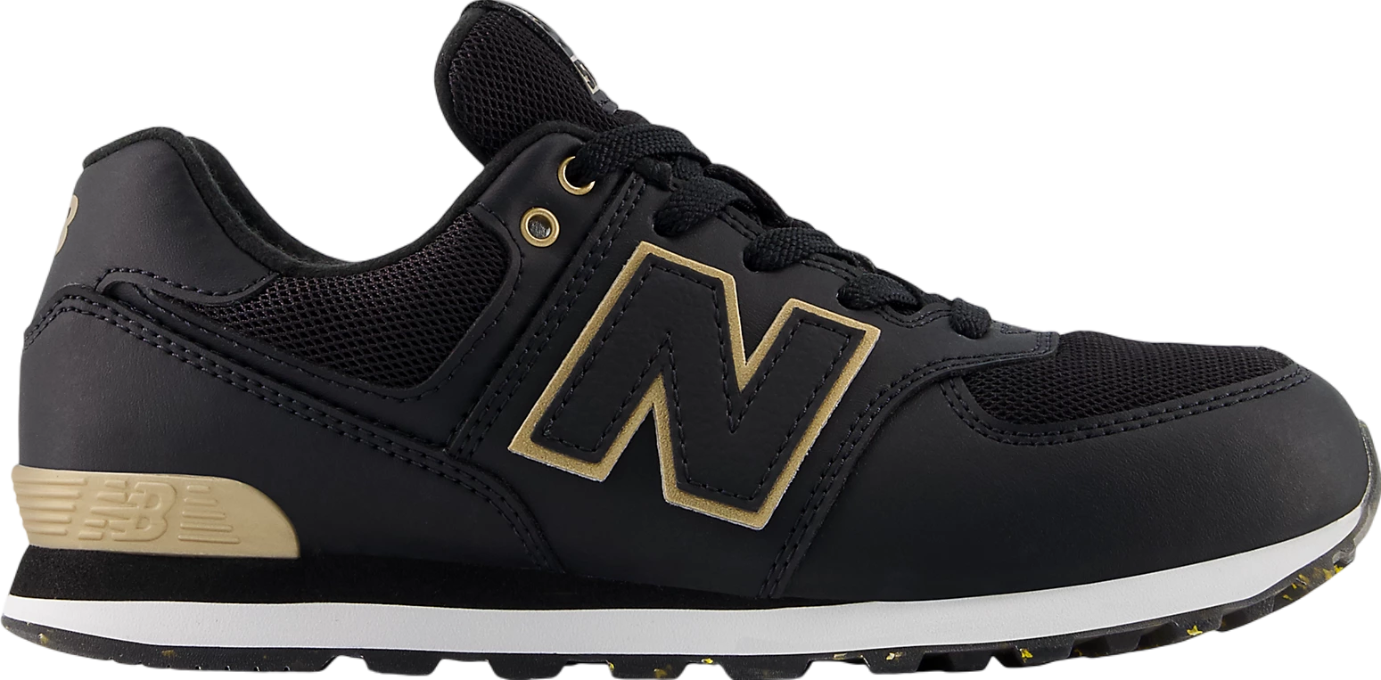 New Balance 574 ブラック/ゴールド New Balance 574 Black Gold (Women's) - WL574RMR - US