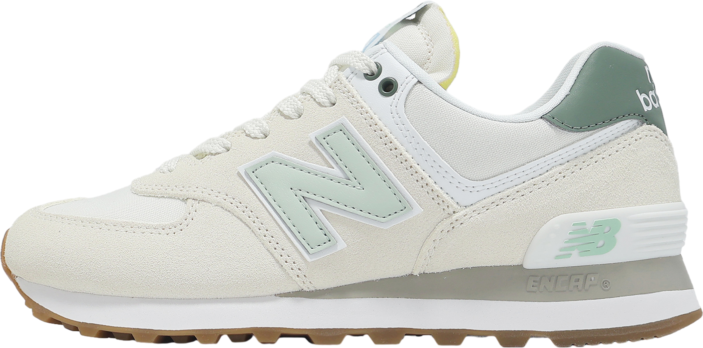 New Balance 574 WMNS Beige / Green - May 2025 - WL574CGRB