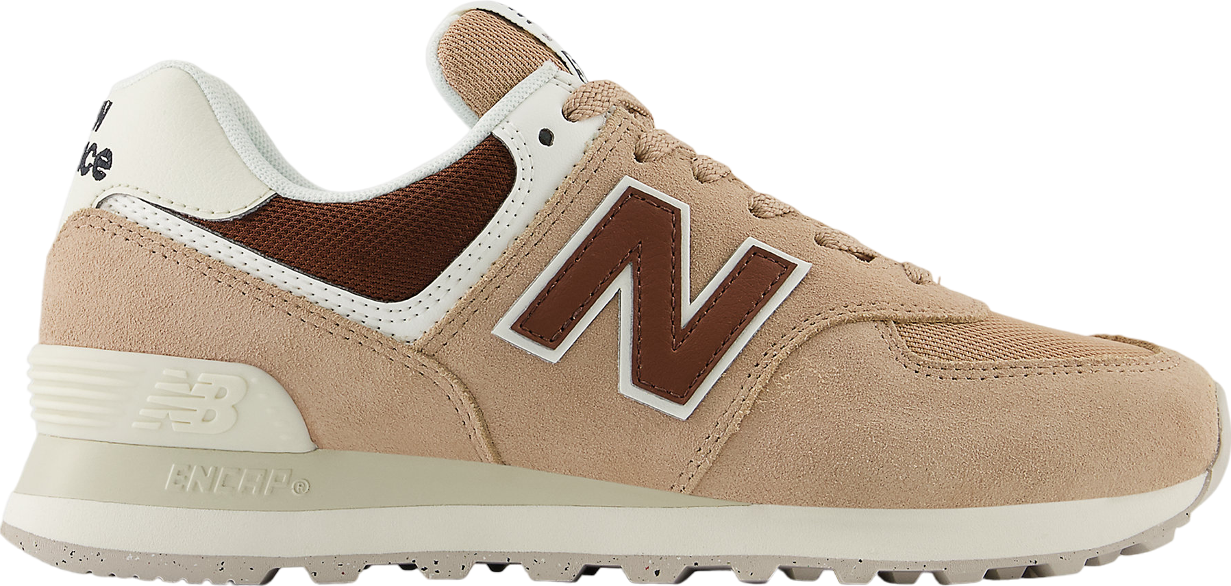 New Balance 574 WMNS Flat Taupe / Rich Oak