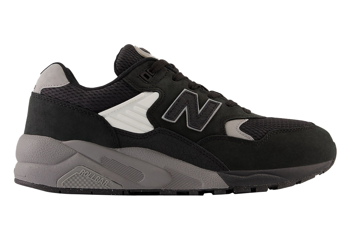 New Balance 580 Black Grey