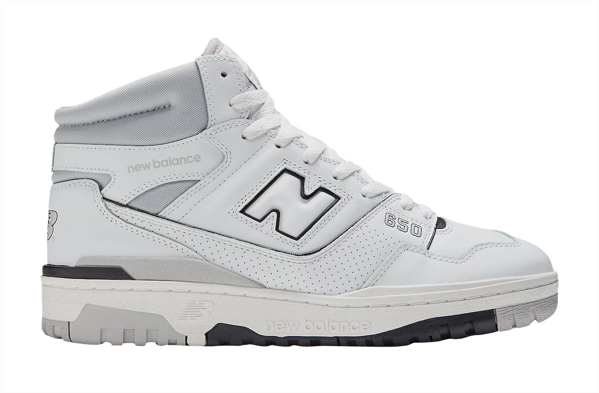 New Balance 650 White Grey - Oct 2022 - BB650RWC