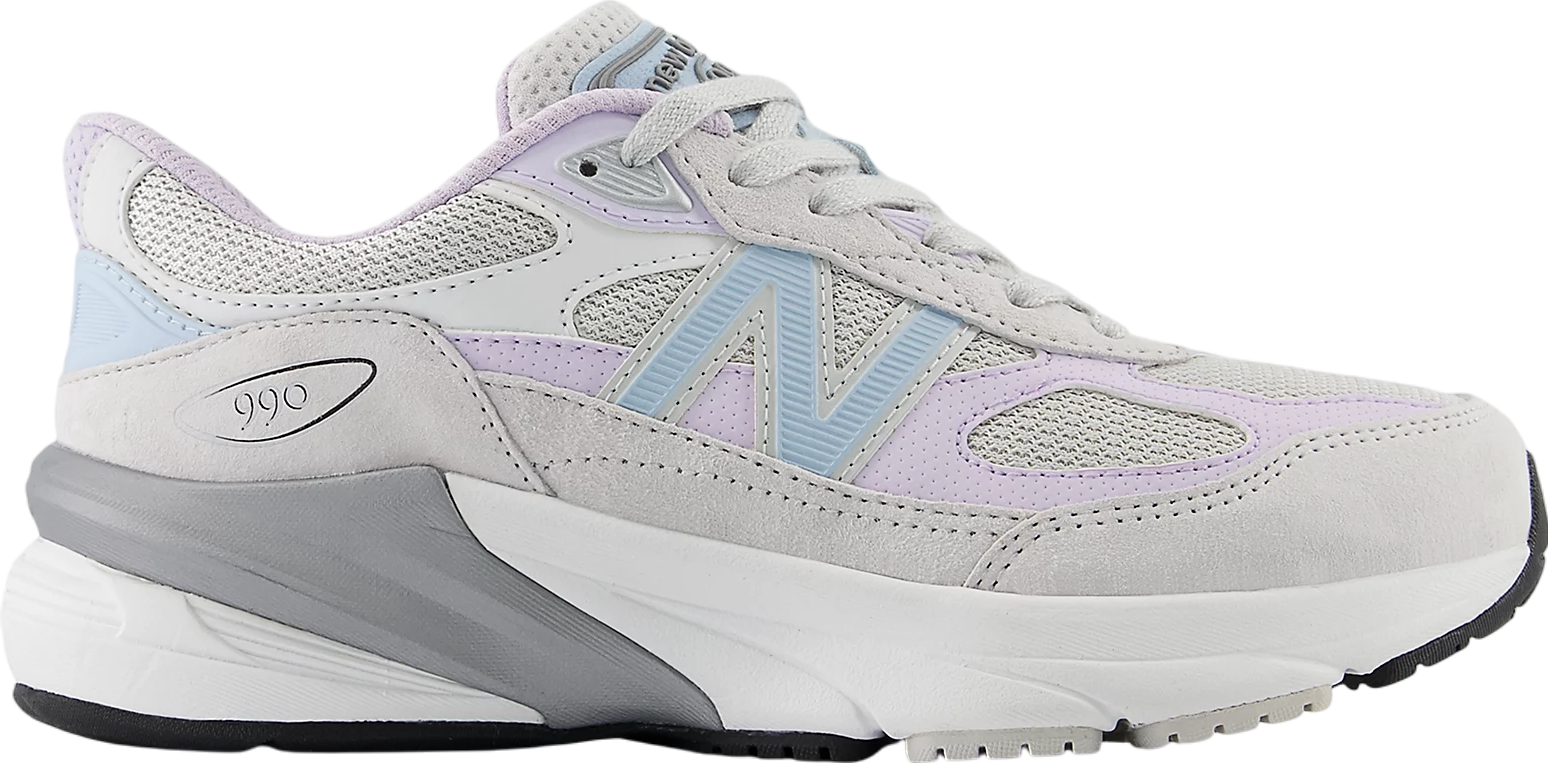 New Balance Fuelcell 990v6 GS Grey / Silver - Jun 2024