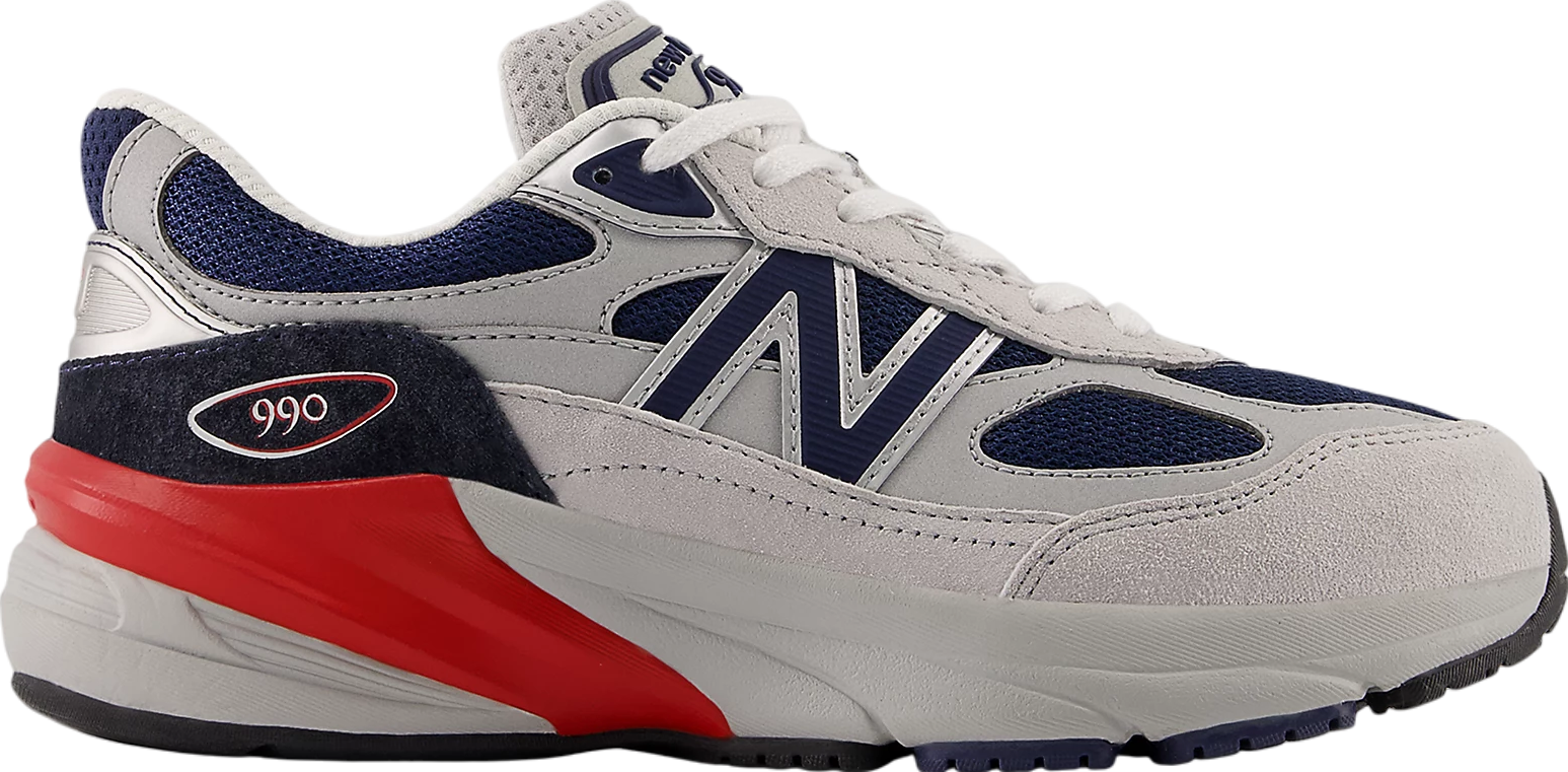New Balance Fuelcell 990v6 GS Grey / Silver - Jun 2024