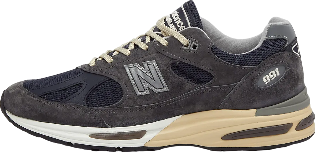 New Balance 991v2 Grey Navy Sep 2024 U991GG2 KicksOnFire