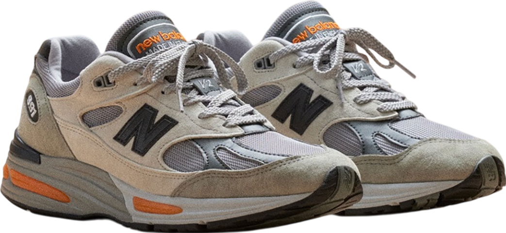 New Balance 991v2 Made in UK Grey / Orange