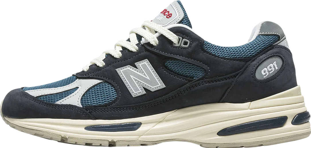 スニーカー New Balance SS25 991v2 - Sneakers (U991 NV2) New Balance 991v2 Vintage Navy - Mar 2025 - U991VN2