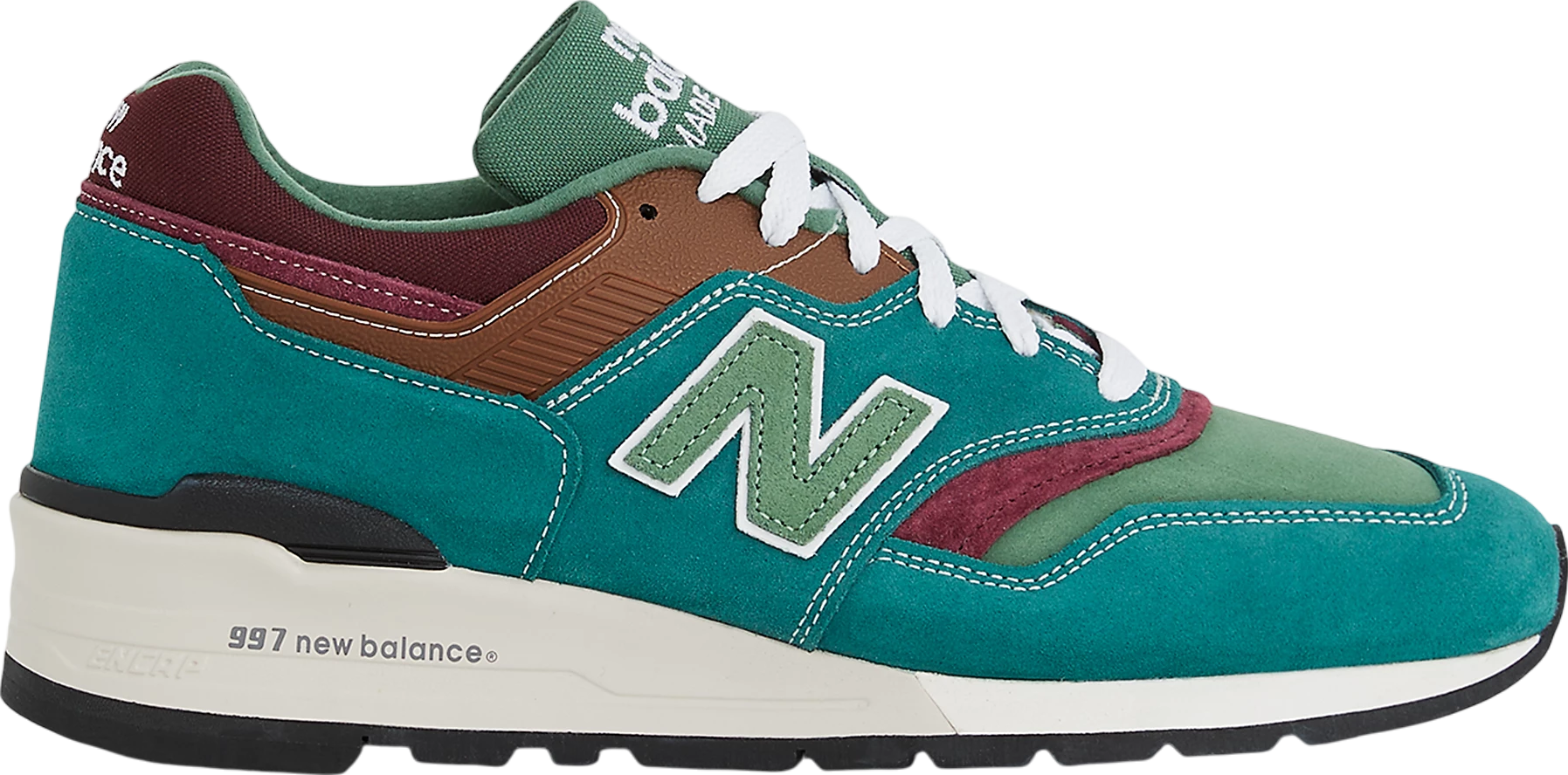 New Balance 997 Made In USA Teal / Brown