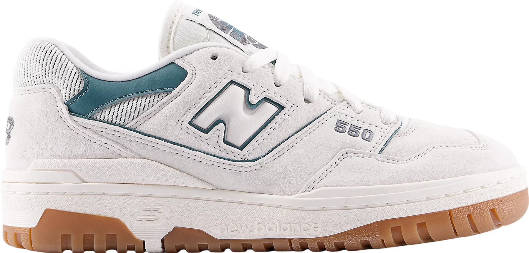 スニーカー New Balance FW23 SNEAKER 550 (BBW550ST_SEASALT) New Balance Bbw550 WMNS Sea Salt / New Spruce - Jun 2025