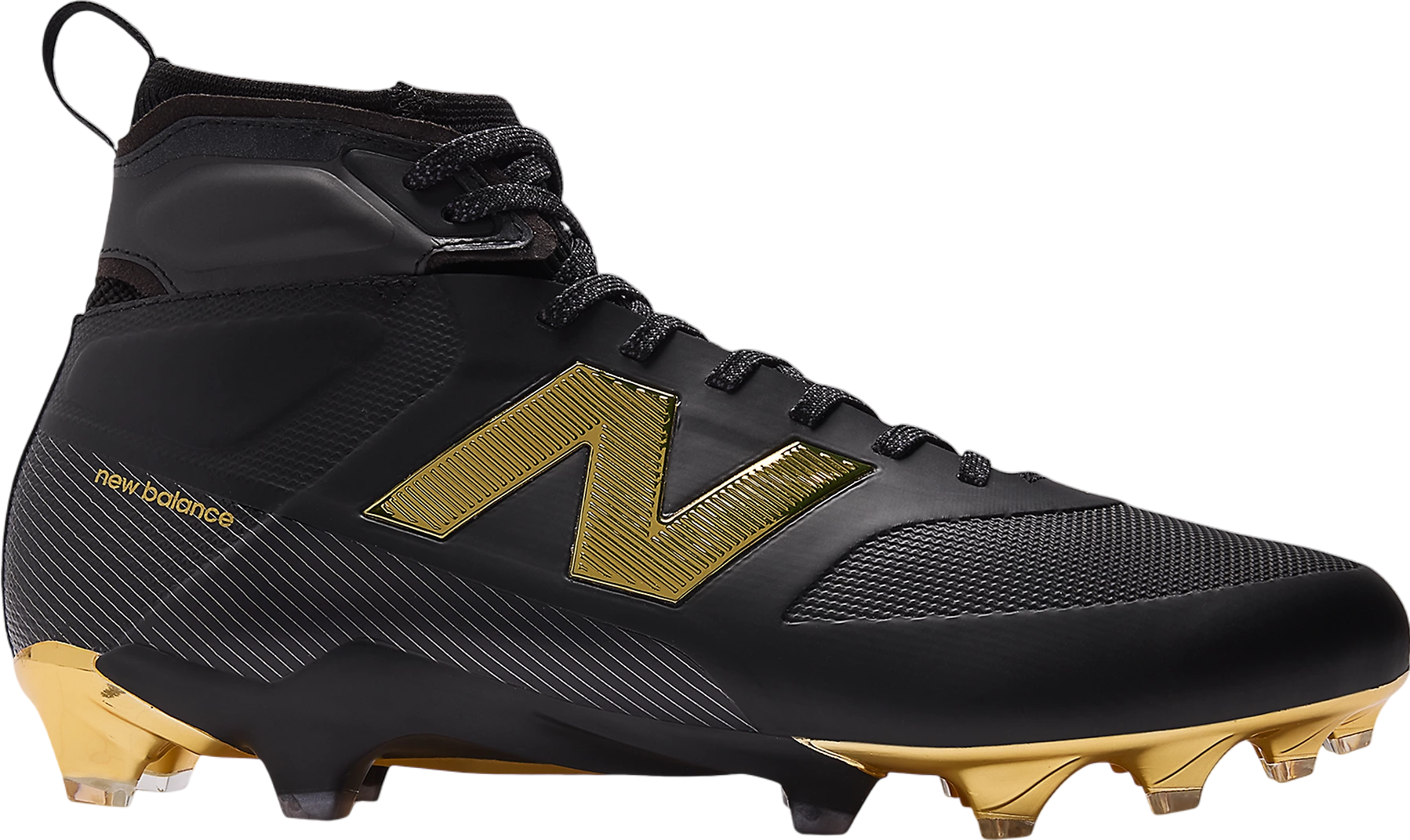 New Balance Football Cleats Mens Size 10 Black Gold FantomFit Fortress Molded Amazon.com | New Balance FORTRESSv1 Men main image 3