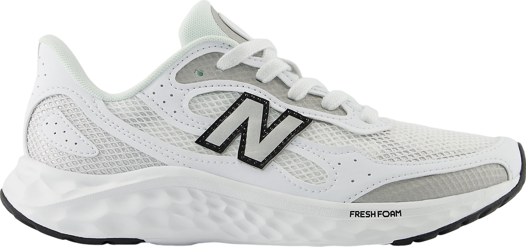 New Balance Fresh Foam Arishi v4 Nb WMNS White Silver Metallic Jun 2024 WARISTT4 KicksOnFire