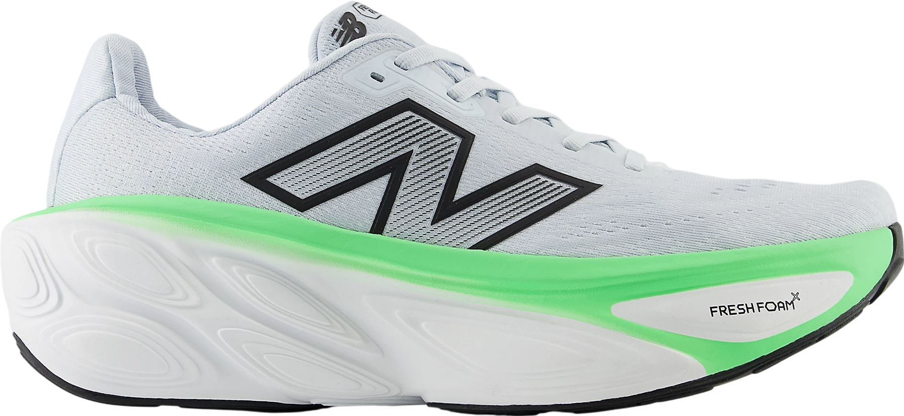 New Balance Fresh Foam X More v5 Ice Blue / Electric Jade - Feb