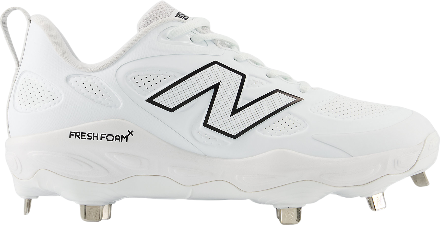 New Balance Fresh Foam シューズ ホワイト/ゴールド New Balance Women's Fresh Foam X Velo v4 Molded Softball