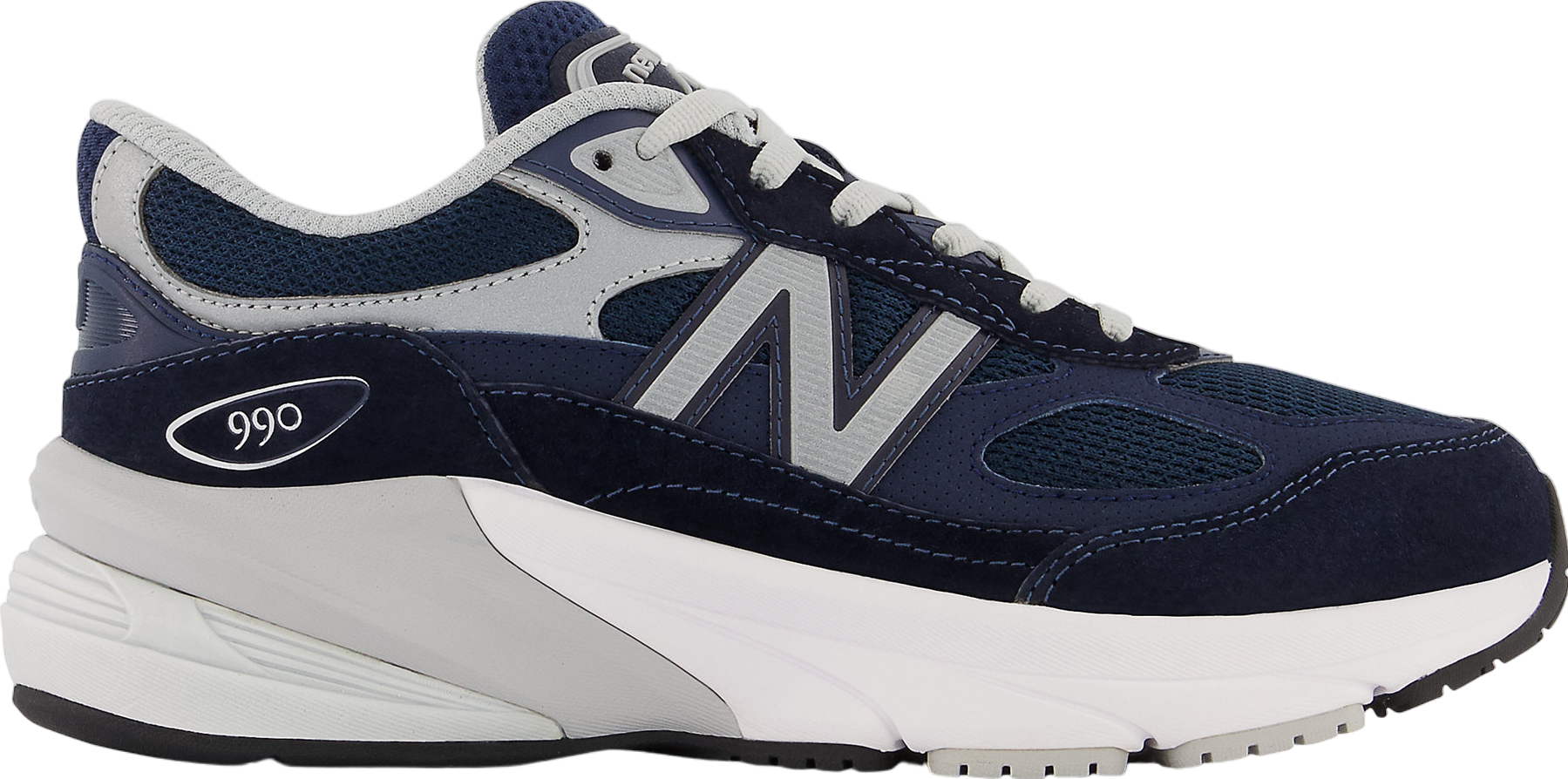 New Balance Fuelcell 990v6 GS Navy / Silver