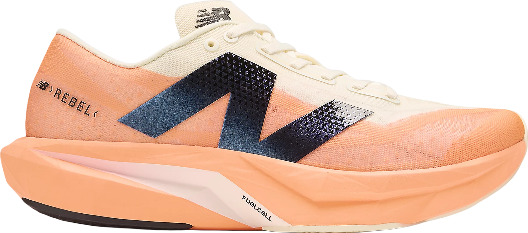 ★ニューバランス★FuelCell Rebel v4★Hot Mango Angora-D Men's FuelCell Rebel v4 Running Shoe - Hot Mango/Angora